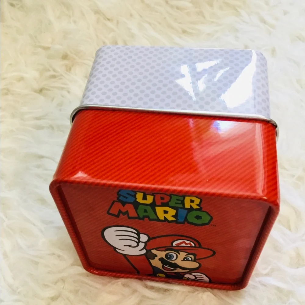 Super Mario Digital Watch with Red and Blue Strap